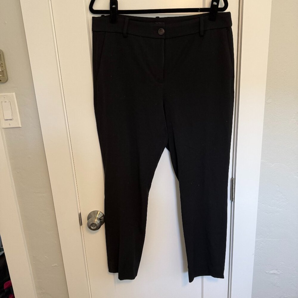 J.Crew Black Tailored Ankle Pants